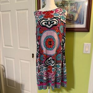 Nicole Multicolor Floral Mini Dress